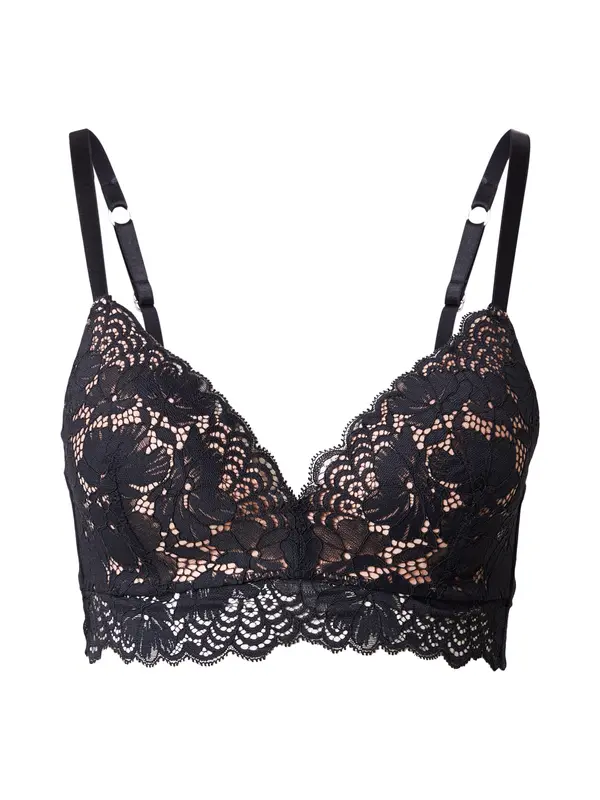 Hunkemöller Hunkemöller Grudnjak 'Andrea'  bež / crna