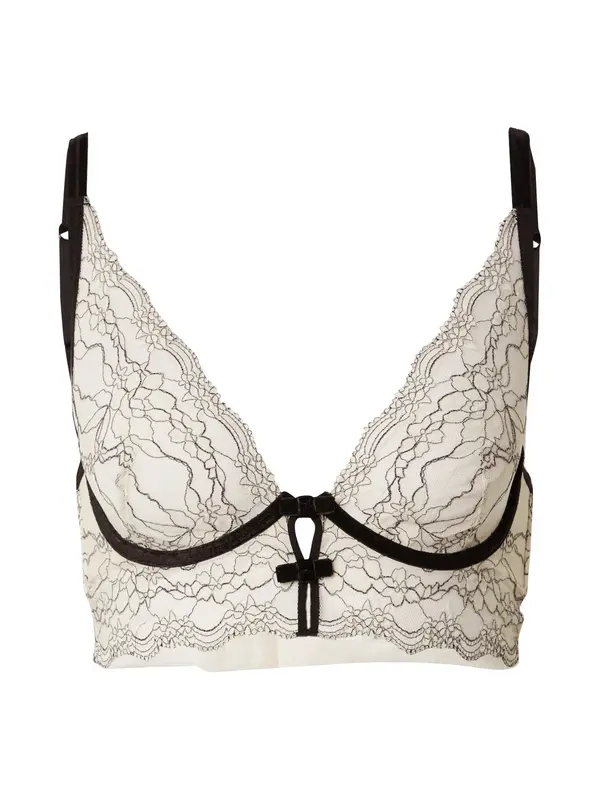 Hunkemöller Hunkemöller Grudnjak  crna / bijela