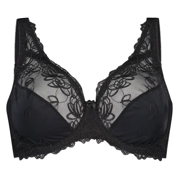 Hunkemöller Hunkemöller Grudnjak 'Diva'  crna