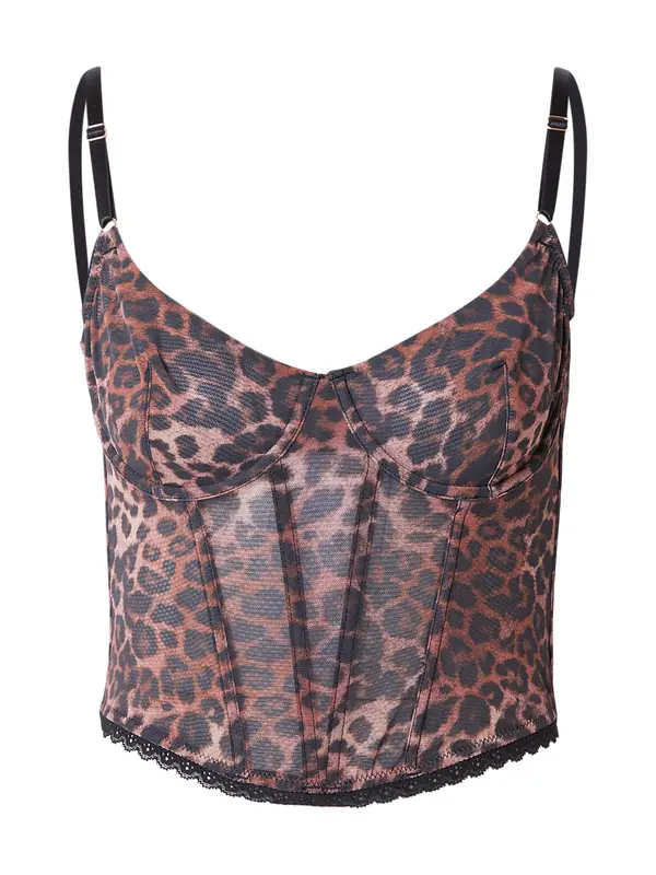 Hunkemöller Hunkemöller Grudnjak 'Ella'  smeđa / crna