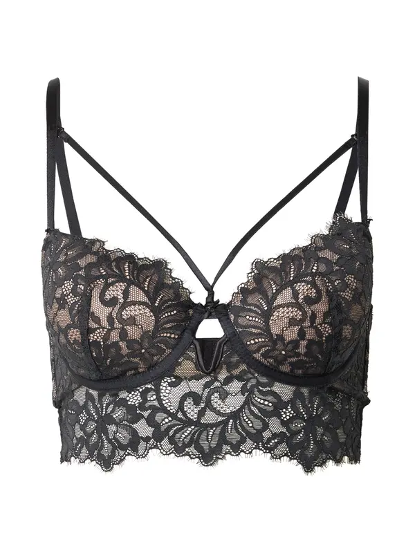 Hunkemöller Hunkemöller Grudnjak 'Isabella'  crna