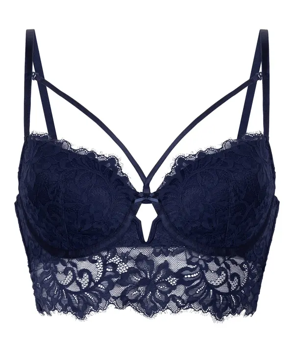 Hunkemöller Hunkemöller Grudnjak 'Isabella'  tamno plava