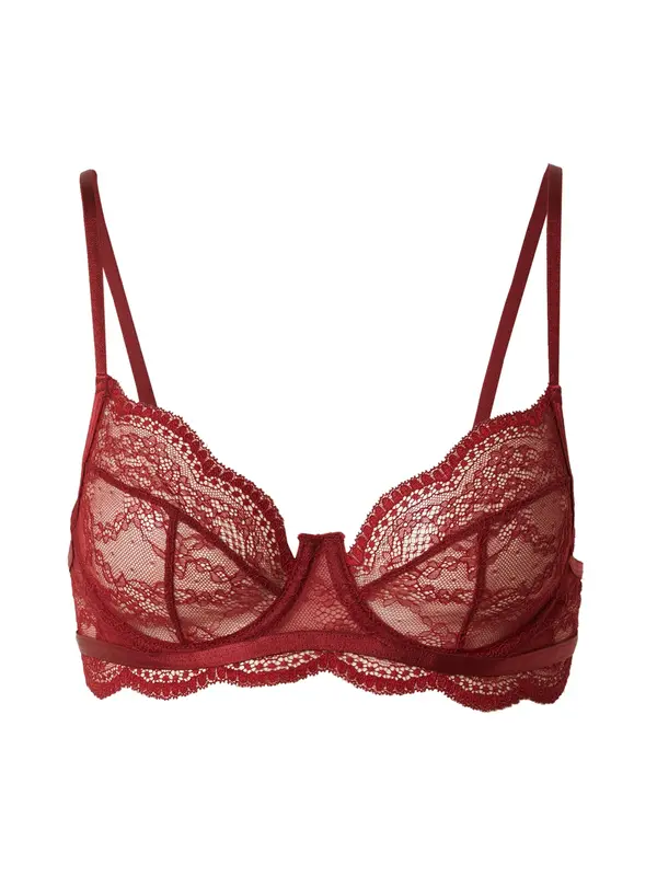 Hunkemöller Hunkemöller Grudnjak 'ISABELLE'  karmin crvena