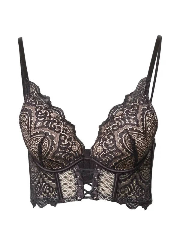 Hunkemöller Hunkemöller Grudnjak 'Lotta'  crna