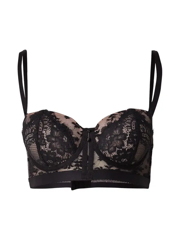Hunkemöller Hunkemöller Grudnjak 'Lou'  bež / crna