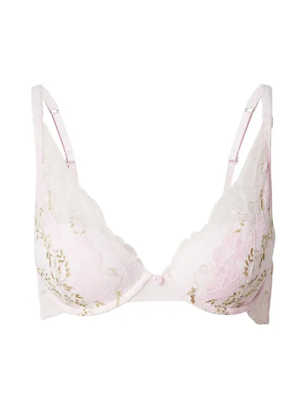 Hunkemöller Hunkemöller Grudnjak 'Miri'  maslinasta / roza / pastelno roza / bijela