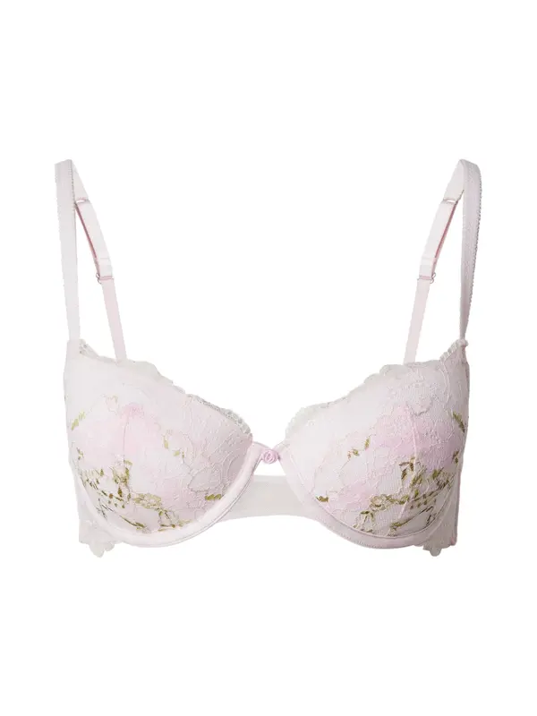 Hunkemöller Hunkemöller Grudnjak 'Miri'  maslinasta / roza / pastelno roza