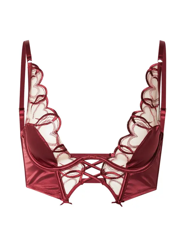 Hunkemöller Hunkemöller Grudnjak 'Olivia'  boja vina