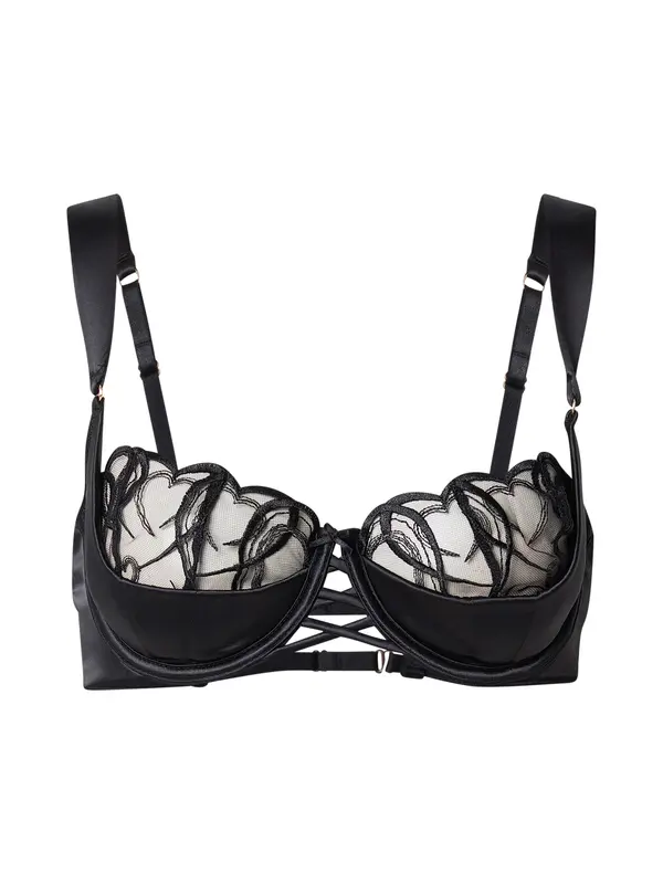 Hunkemöller Hunkemöller Grudnjak 'Olivia'  crna