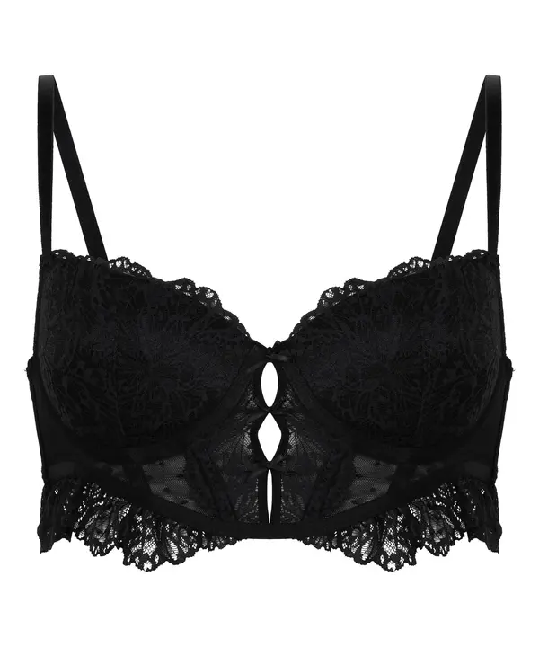 Hunkemöller Hunkemöller Grudnjak 'Posie'  crna