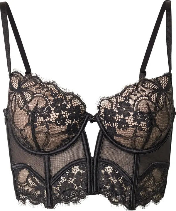 Hunkemöller Hunkemöller Grudnjak 'Prina'  crna