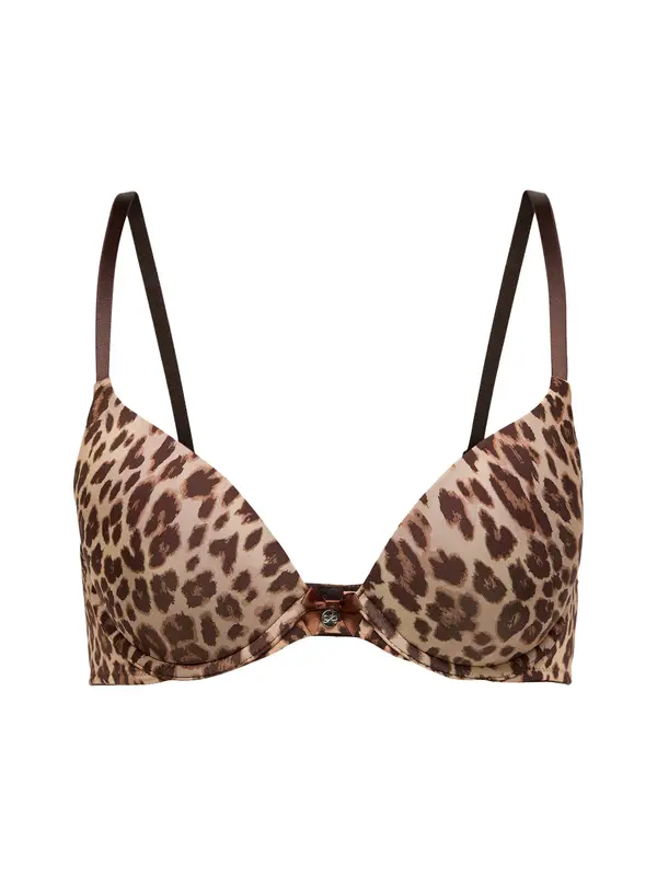 Hunkemöller Hunkemöller Grudnjak  smeđa / svijetlosmeđa / crna melange