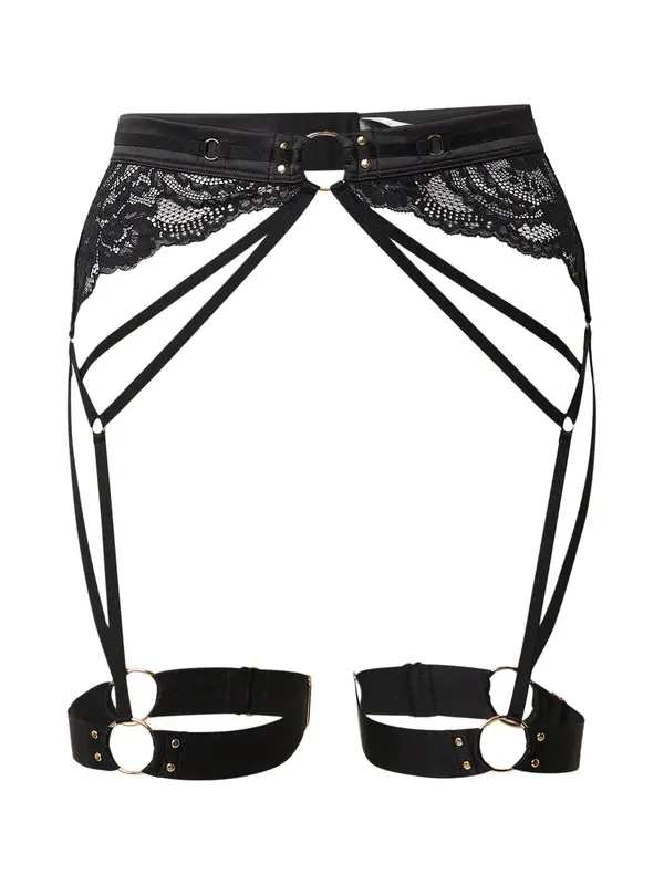 Hunkemöller Hunkemöller Halteri 'Emmeline Sb'  crna