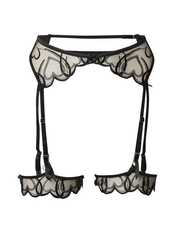 Hunkemöller Hunkemöller Halteri 'Olivia'  crna