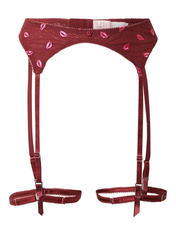 Hunkemöller Hunkemöller Halteri  roza / tamno crvena