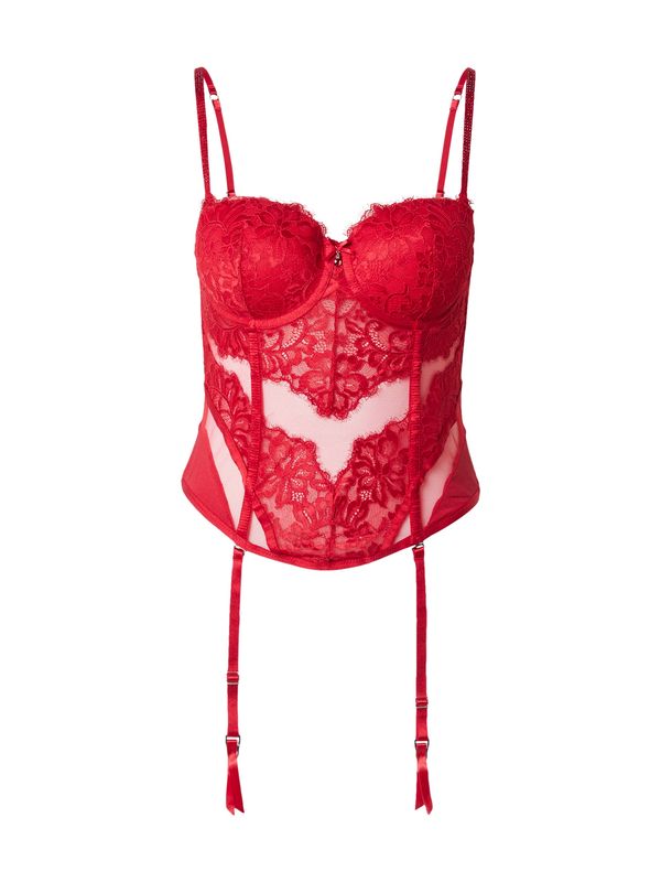 Hunkemöller Hunkemöller Korzet 'Charlotta'  crvena