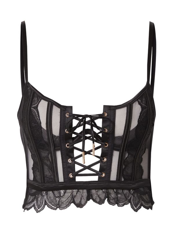 Hunkemöller Hunkemöller Korzet 'Cierra '  crna