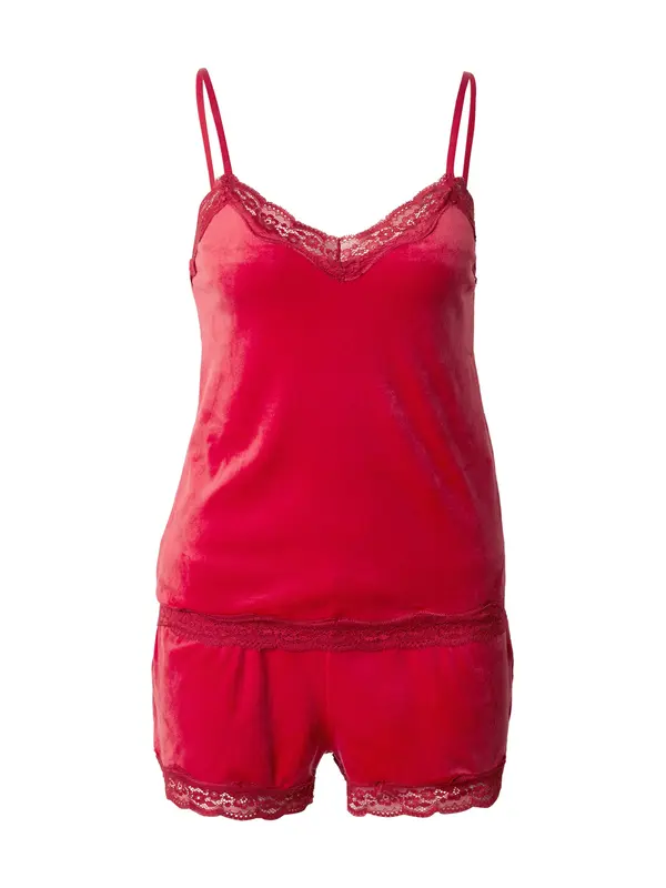 Hunkemöller Hunkemöller Kratke hlače za spavanje  crvena