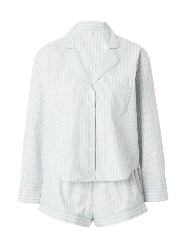 Hunkemöller Hunkemöller Kratke hlače za spavanje  siva / ljubičasta / prljavo bijela