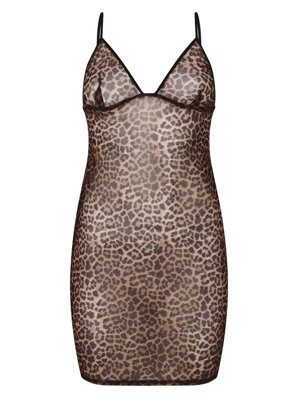 Hunkemöller Hunkemöller Negliže  smeđa / cappuccino / crna