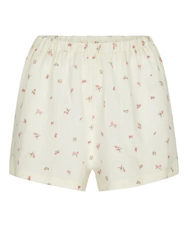 Hunkemöller Hunkemöller Pidžama hlače  zelena / roza / pastelno roza / bijela