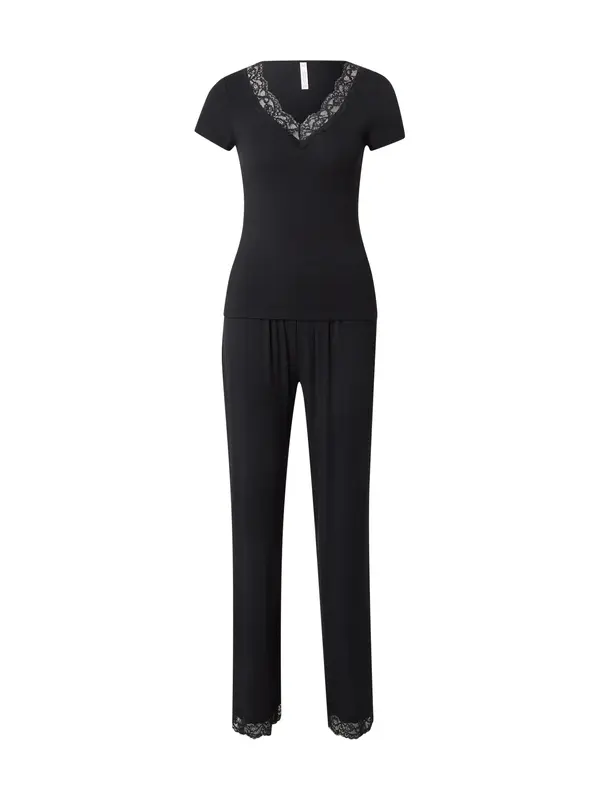 Hunkemöller Hunkemöller Pidžama 'Nana'  crna