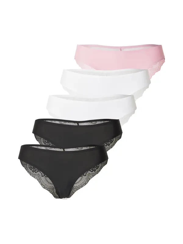 Hunkemöller Hunkemöller Slip  roza / crna / bijela
