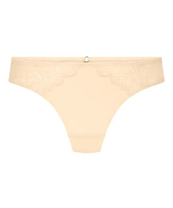 Hunkemöller Hunkemöller Tanga gaćice 'Andrea'  pastelno žuta