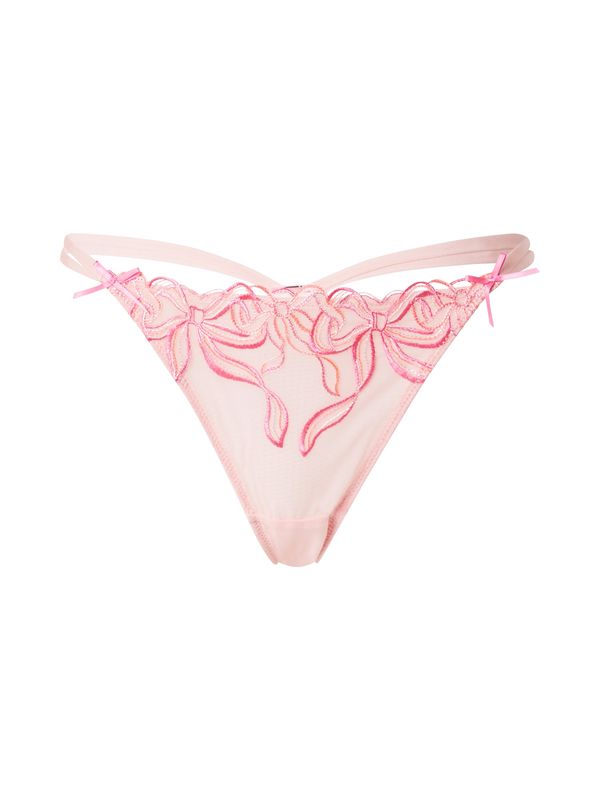 Hunkemöller Hunkemöller Tanga gaćice 'Beau'  narančasta / roza / svijetloroza