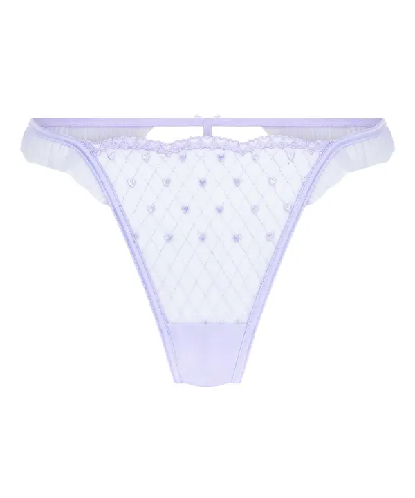 Hunkemöller Hunkemöller Tanga gaćice 'Cordelie'  pastelno ljubičasta