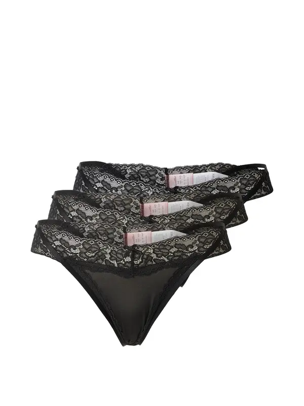 Hunkemöller Hunkemöller Tanga gaćice 'Elliena'  crna