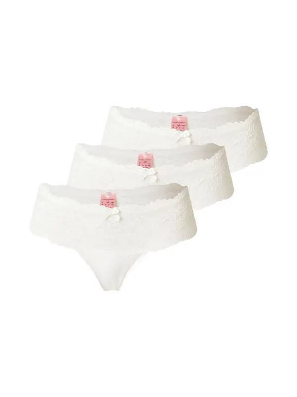 Hunkemöller Hunkemöller Tanga gaćice 'Florence'  bijela