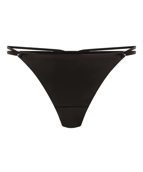 Hunkemöller Hunkemöller Tanga gaćice 'Hilton'  crna