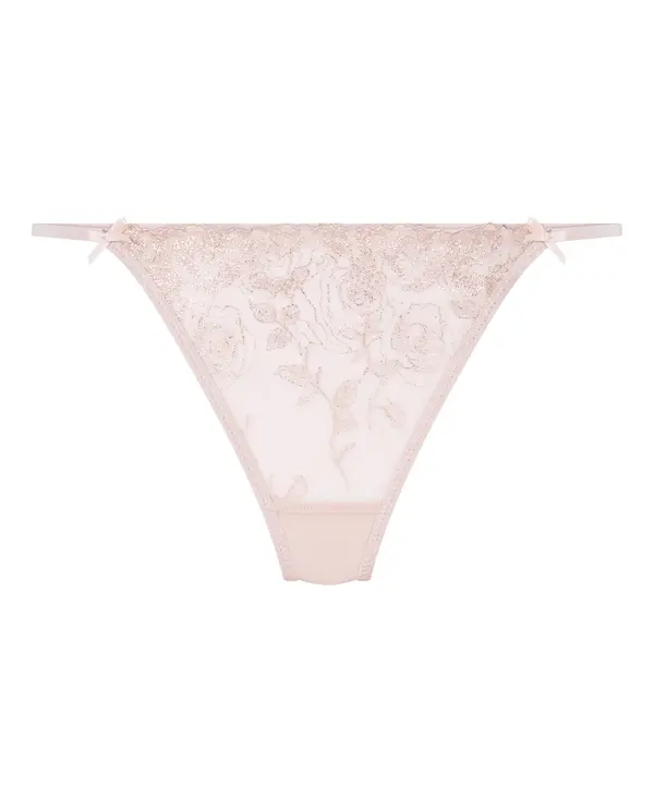 Hunkemöller Hunkemöller Tanga gaćice 'Hollie'  pastelno roza