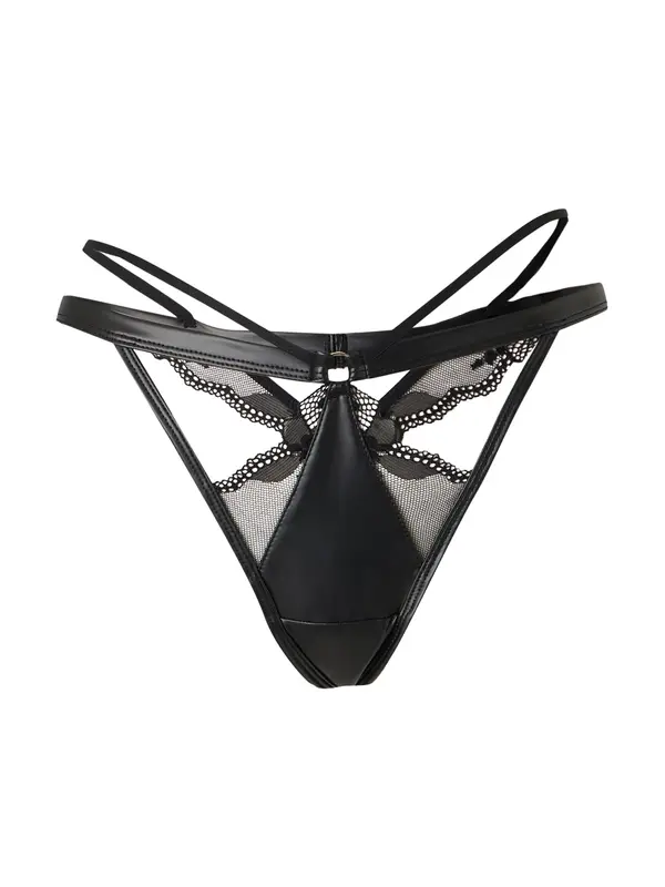 Hunkemöller Hunkemöller Tanga gaćice 'Ilenia'  crna