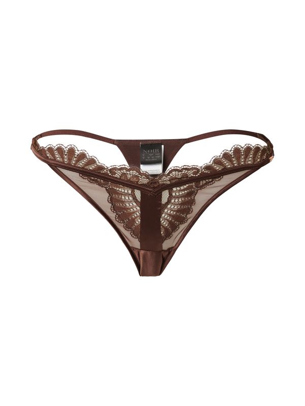 Hunkemöller Hunkemöller Tanga gaćice 'Indigo'  smeđa