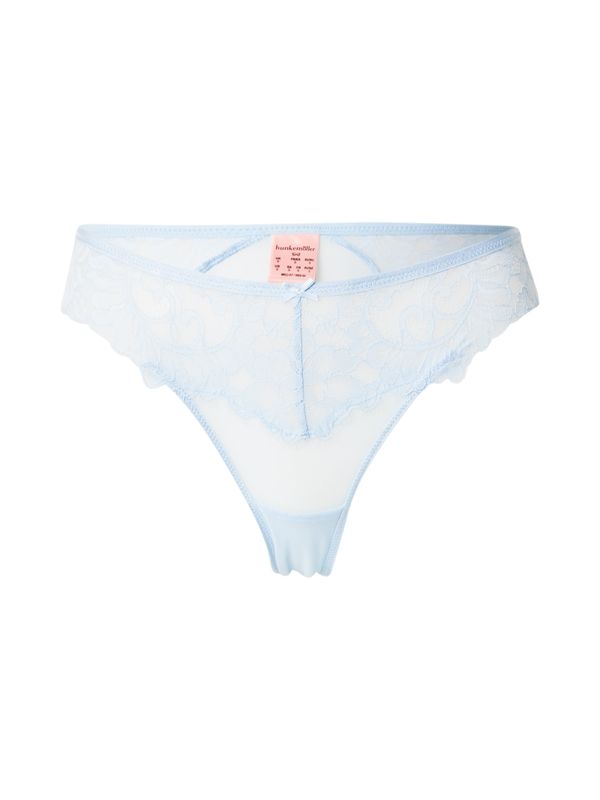 Hunkemöller Hunkemöller Tanga gaćice 'Isabella'  pastelno plava