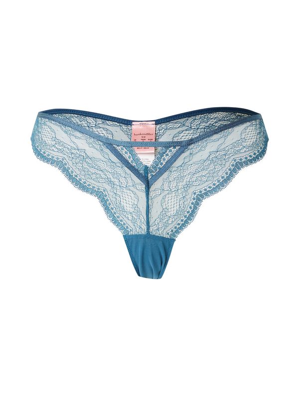 Hunkemöller Hunkemöller Tanga gaćice 'Isabelle Cheekini'  crno plava