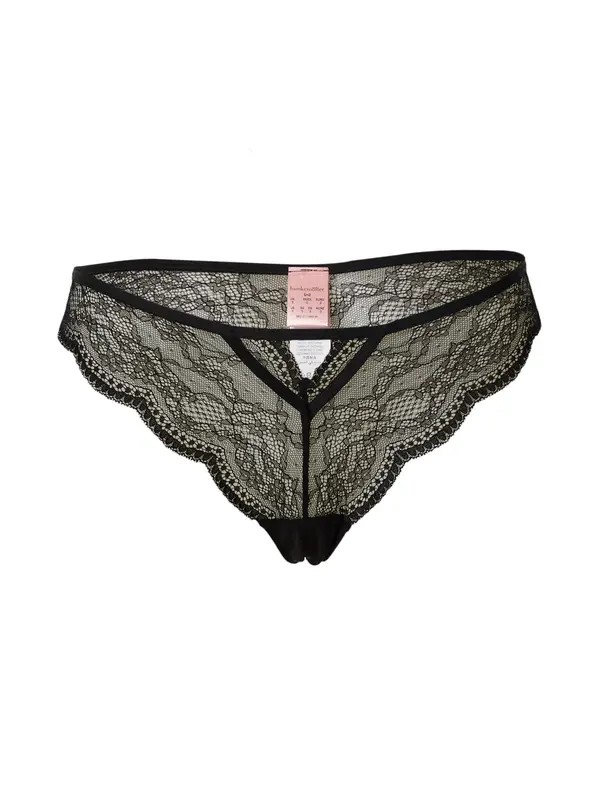 Hunkemöller Hunkemöller Tanga gaćice 'Isabelle'  crna