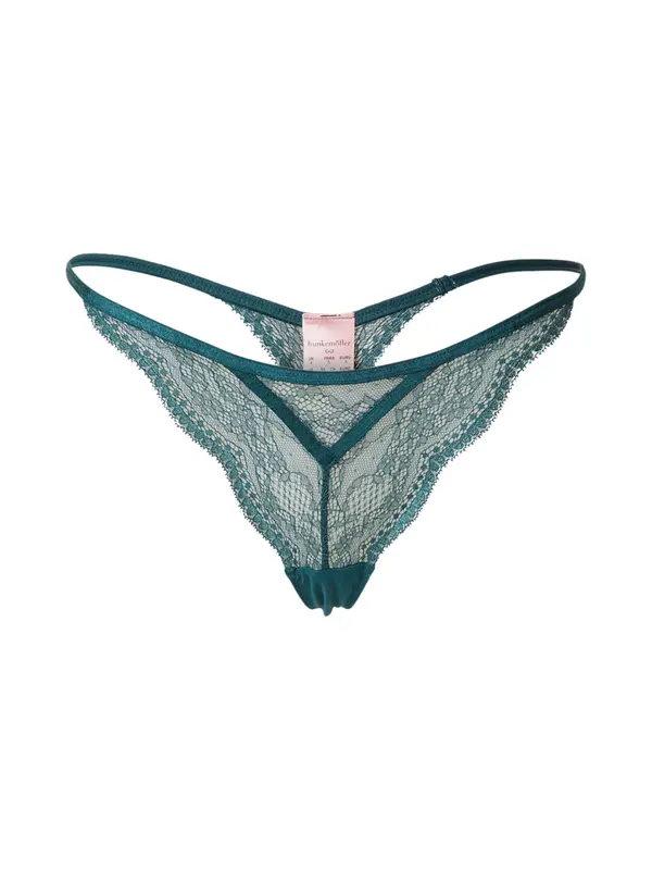 Hunkemöller Hunkemöller Tanga gaćice 'Isabelle'  smaragdno zelena