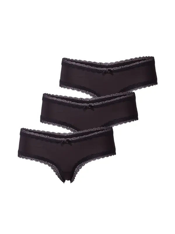 Hunkemöller Hunkemöller Tanga gaćice 'London'  crna