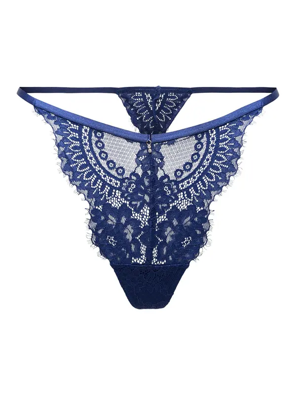 Hunkemöller Hunkemöller Tanga gaćice 'Mabel'  tamno plava