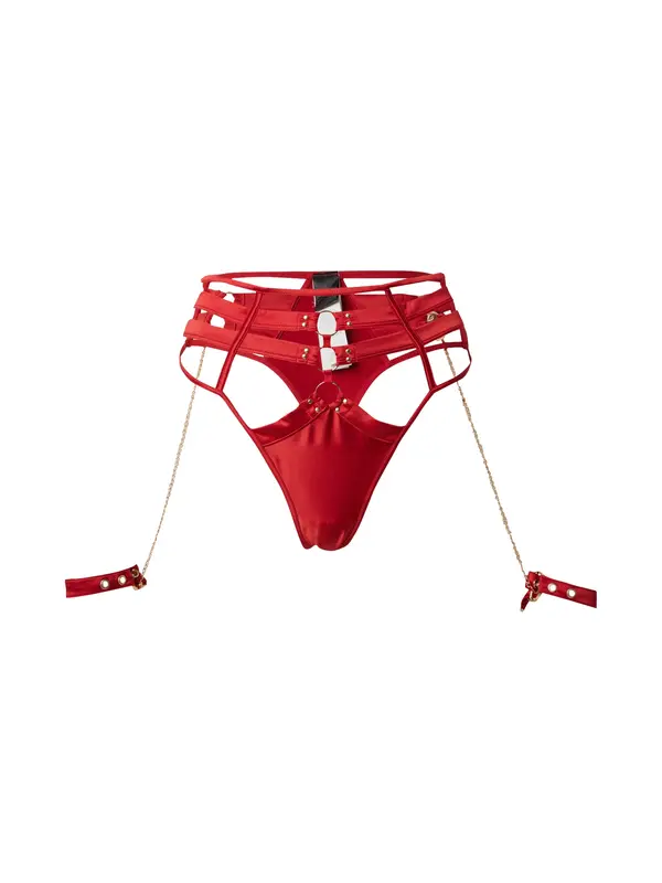 Hunkemöller Hunkemöller Tanga gaćice 'NOEKI'  krvavo crvena