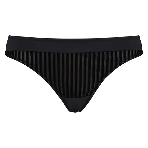 Hunkemöller Hunkemöller Tanga gaćice 'Pia'  crna