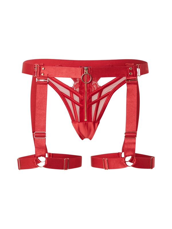 Hunkemöller Hunkemöller Tanga gaćice 'Sable  Suspender'  crvena