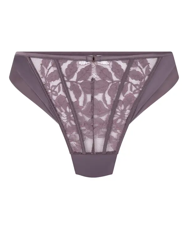 Hunkemöller Hunkemöller Tanga gaćice  tamno ljubičasta
