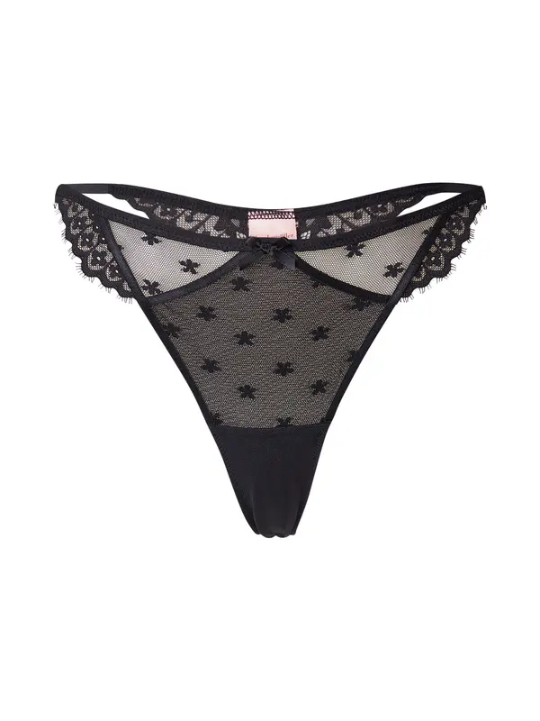 Hunkemöller Hunkemöller Tanga gaćice 'Valora'  crna