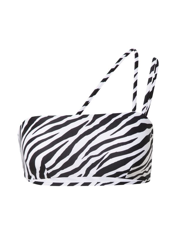 hunkemöller x NA-KD hunkemöller x NA-KD Bikini gornji dio  crna / bijela