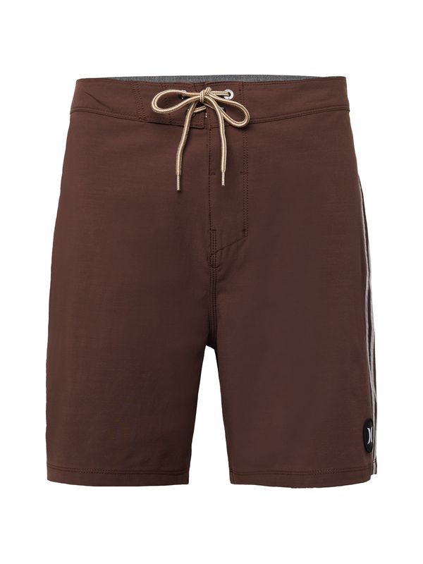 Hurley Hurley Surferske kupaće hlače  svijetlosmeđa / tamno smeđa