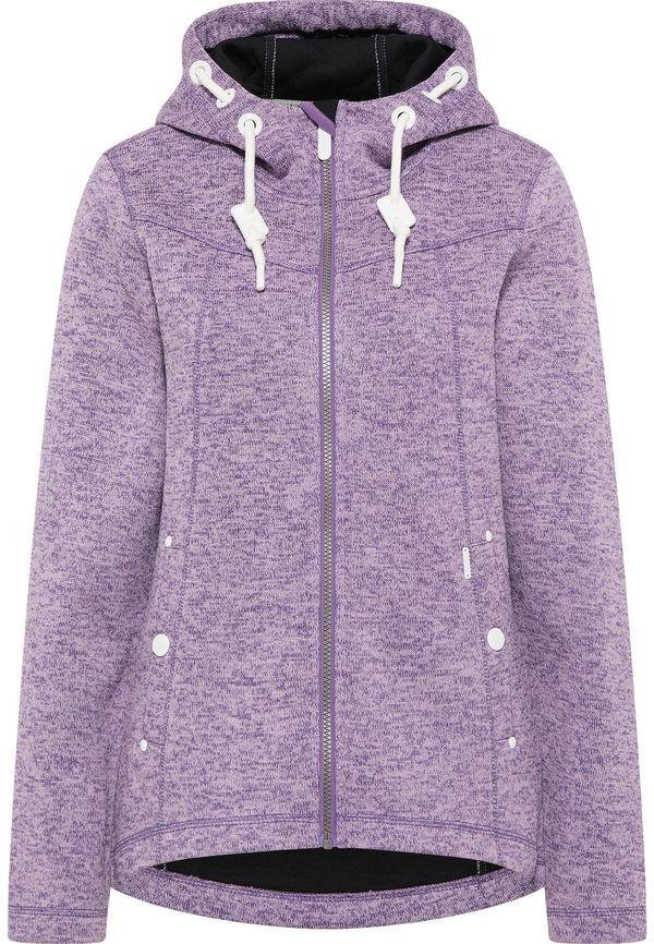 ICEBOUND ICEBOUND Flis jakna  ljubičasta melange / bijela